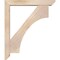 Ekena Millwork Westlake Slat Smooth Bracket w/ Offset Brace, Douglas Fir, 5 1/2"W x 34"D x 40"H BKT0604X34X40WTL06SDF - alternate 4